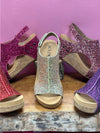 Corky's Carley Wedge - Glitter Collection