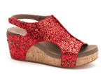 Corky's Carley Wedge - Glitter Collection