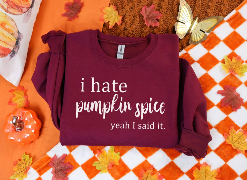 I Hate Pumpkin Spice Fleece