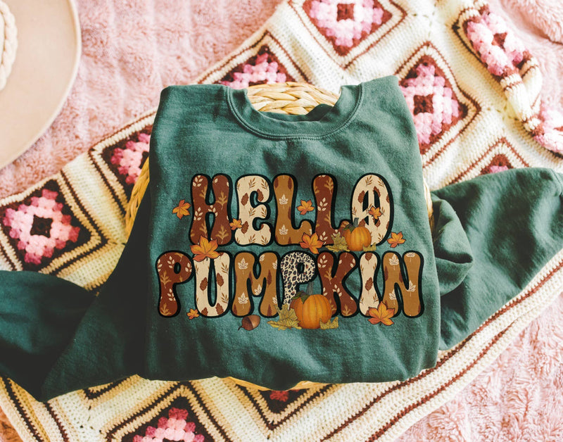 Hello Pumpkin Fleece