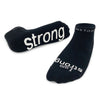 Notes to Self "I Am Strong" Positive Affirmation Socks
