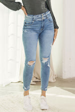 Simone ULTRA HIGH RISE ANKLE SKINNY JEANS Curvy