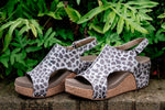 Corky's Carley Wedge - Leopard Print Collection