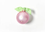 Coton Colors Pink Elephant Baby's 1st Christmas Glass Ornament