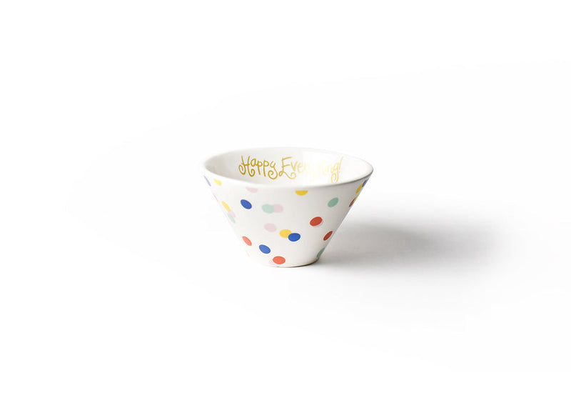 Happy Everything Happy Dot Mod Small Bowl